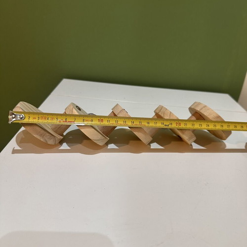 Wooden ladder perch for bird cage like new