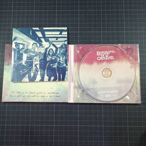 Barcelona Gipsy Balkan Orchestra Del Ebro Al Danubio CD used, folk