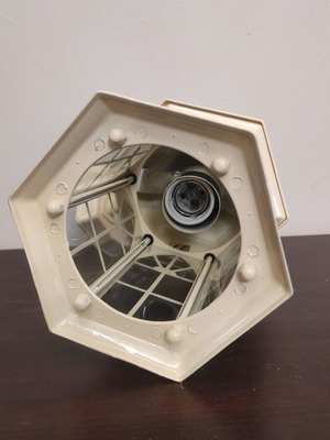 Outdoor wall lantern beige, new, E40 socket, IP33