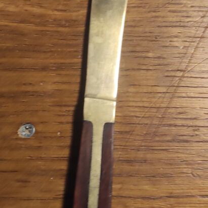 Vintage brass and rosewood cutlery set, 93 pieces, Mid-Century