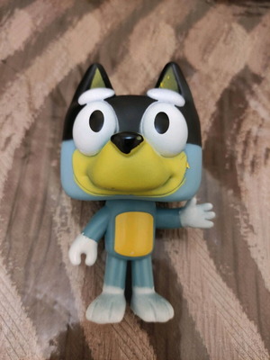 Bluey figure brand new, vinyl, blue dog