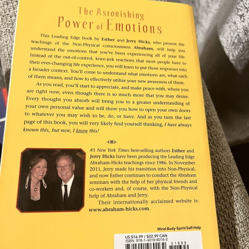 The Astonishing Power of Emotions book like new, English