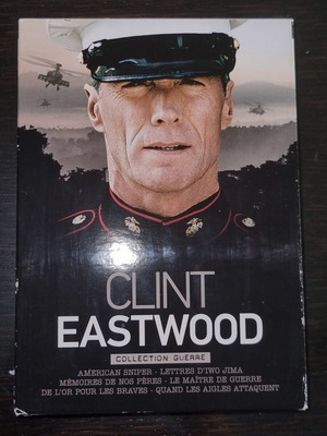 Συλλογή 6 ταινιών DVD Clint Eastwood σαν καινούργια, ιστορικές