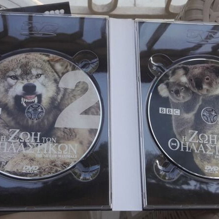 BBC documentary 9 DVD set with The Life of Mammals and other series