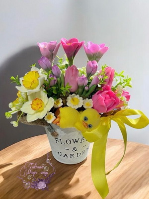 Bouquet new handmade from aromatic soaps