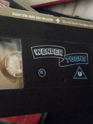 Βιντεοκασέτα Wonder Toons μεταχειρισμένη, στα ιταλικά χωρίς υπότιτλους