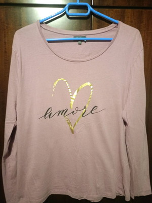 Amore Shirt used, lilac color, size XXL