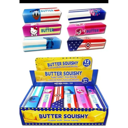 Squishy butter toy, random design, 1 piece
