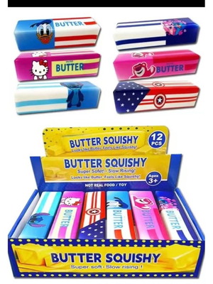 Squishy butter toy, random design, 1 piece