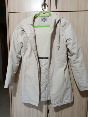New Look Cream Spring Coat S Like New