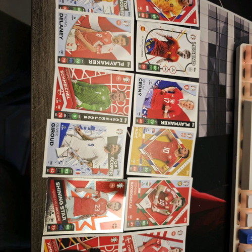 Match Attax All Stars cards like new Euro 2024