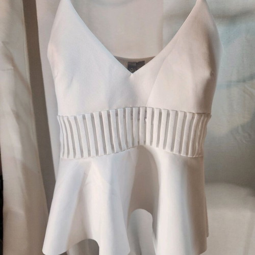Assos white top used, size S