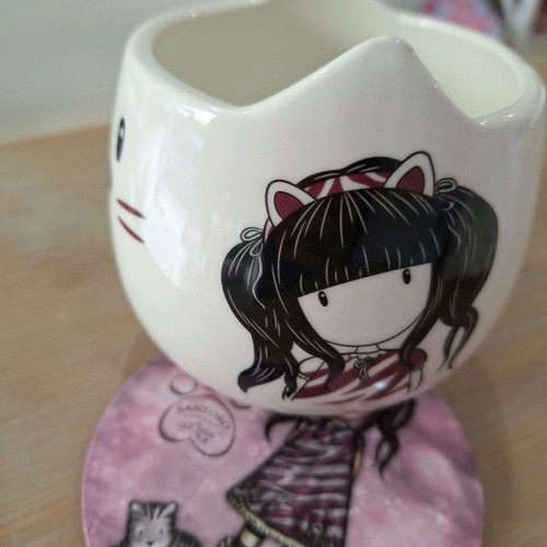 Santoro mug new with coaster