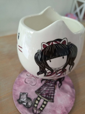Santoro mug new with coaster