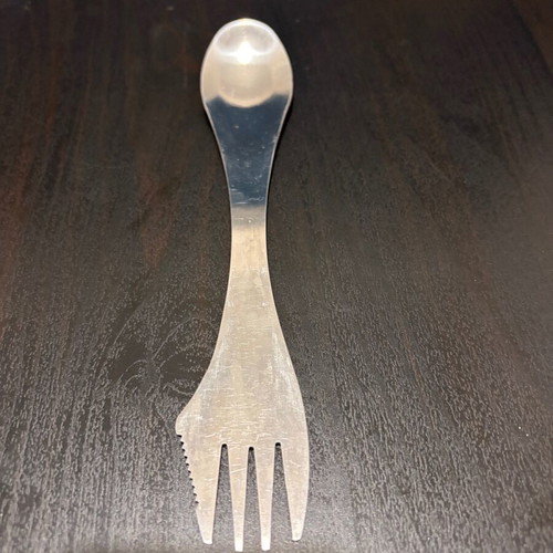 Camping 3-in-1 knife fork new