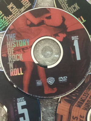 The History of Rock and Roll DVD употребяван, 5 диска