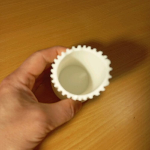 3D Printed Pencil Holder Column New, Minimal Design