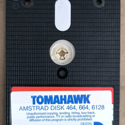 Tomahawk (Digital Integration) Amstrad Disk like new