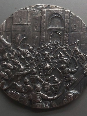 Άλωσις Κωνσταντινουπόλεως 62g .999 silver καινούργιο