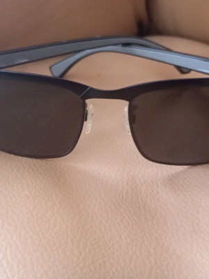 Βιντάζ unisex γυαλιά ηλίου Emporio Armani μεταχειρισμένα, μαύρα, αθλητικά κομψά
