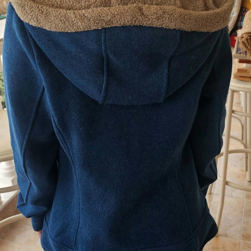 Quechua Athletic Warm Jacket M Size like new, beige and blue