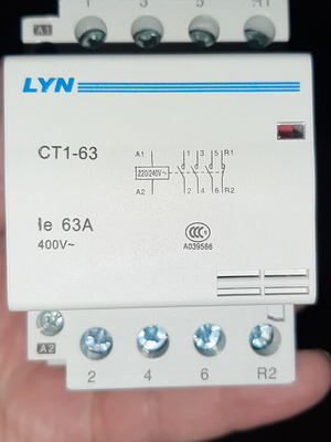 LYN Three-Phase Relay 63 A New