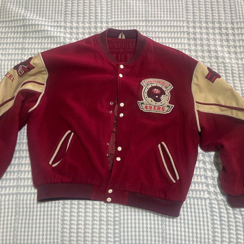 San Francisco 49ers Varsity Jacket L vintage 90s style