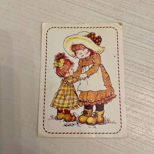 Sarah Kay collectible stickers like new, vintage set of 2