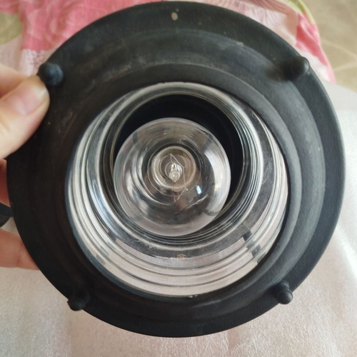 Vintage outdoor lantern lamp black used from the '90s