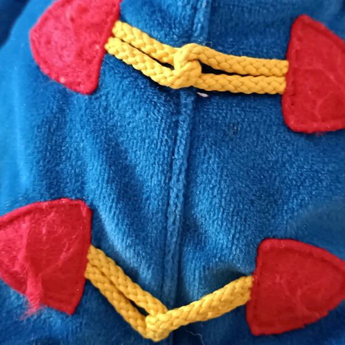 Paddington Bear stuffed toy used with authenticity tag