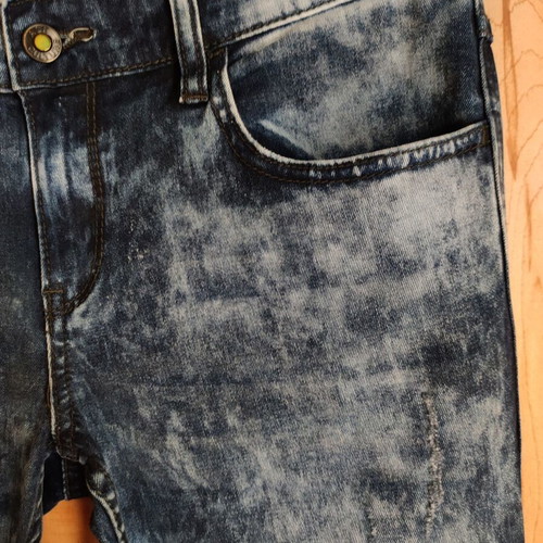 Aggressive Vintage Culture Jeans used, blue acid wash tie dye, size 30