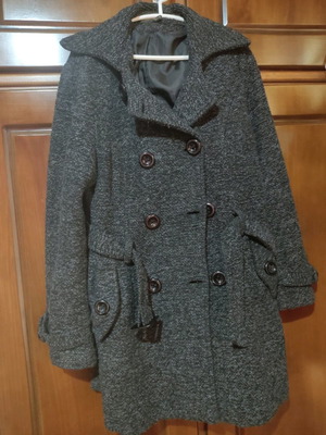 Coat used gray size XL very warm for winter