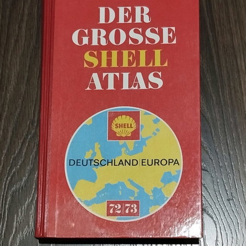 Shell Atlas 1972-73 vintage, used