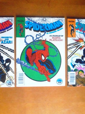 Spiderman Spanish Edition Comics like new, issues 297, 298 & 301