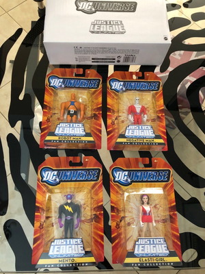 Doom Patrol 4-Pack φιγούρες καινούργιες, Justice League Unlimited Matty Collector