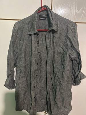 Shirt gray used size M