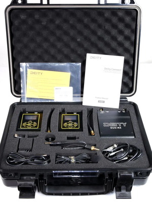 Deity Connect 2.4G Wireless Microphone System new, dual channel