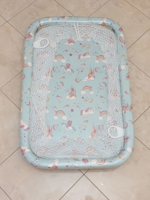 Πάρκο Natalino Bebelino καινούργιο 120×80 cm ουράνιο τόξο