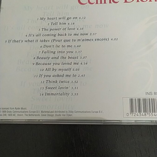 Celine Dion CD with New Symphonic Orchestra like new