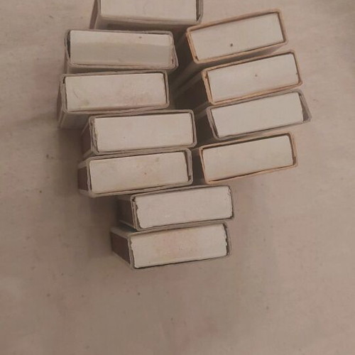 Vintage matchbox collection «Greek Islands» used, 11 pieces