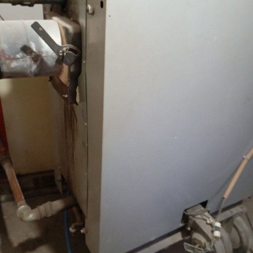 Podarosi SolidPlus wood burner boiler used with electronic control
