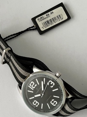 Thorton 9004231 watch new with fabric strap and 30m water resistance