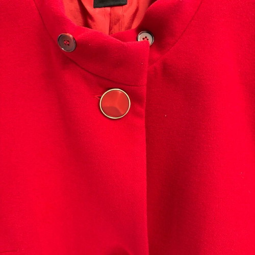 Bella P. coat like new, red, size L