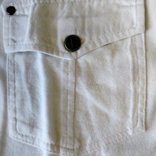 Men's white shirt size M like new