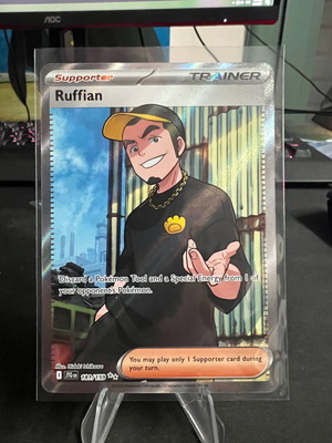 Ruffian card Jtg 181/159 like new
