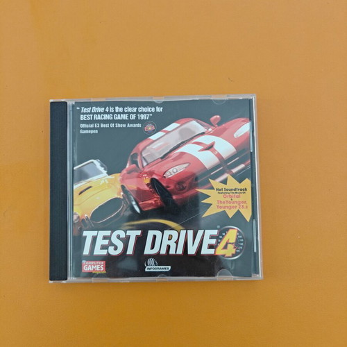 Test Drive 4 PC CD-ROM used, collector's edition with original case