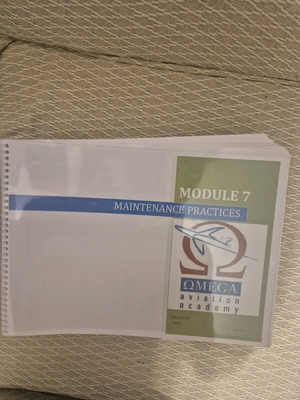 Βιβλία EASA Part-66 Modules σαν καινούργια, αεροπορική συντήρηση