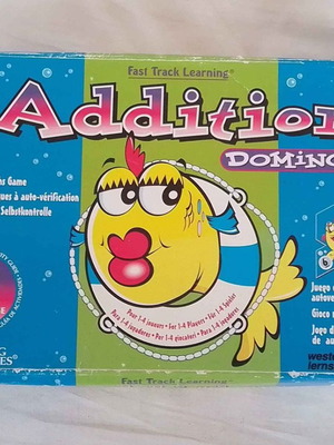 Fast Track Learning Division children's dominoes 36 pieces used