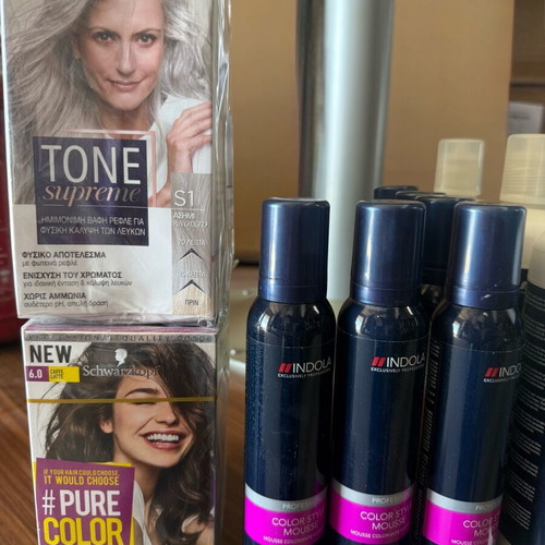 Schwarzkopf and Indola Hair Salon Products new, 21 items