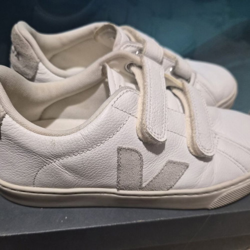 Veja Small Esplar sneakers used, white, size 34, Velcro